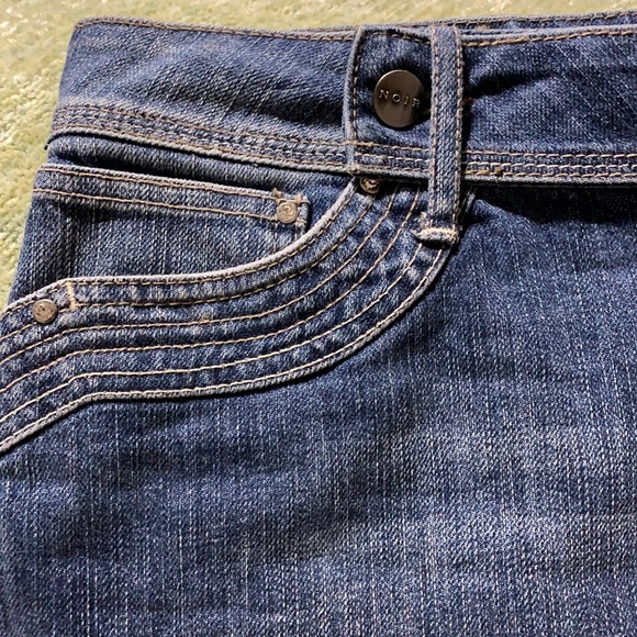 NOIR Denim Bling Mini Skirt - Picture 11 of 12